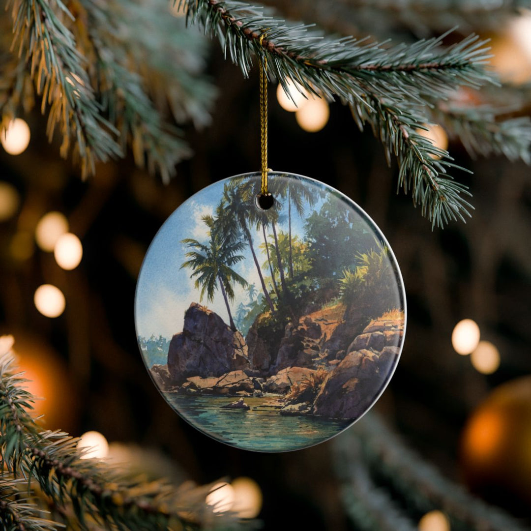 Bissagos Islands Guinea Bissau Ornament: Unique Bissagos Islands Guinea Bissau Souvenir, Bissagos Islands Guinea Bissau Xmas Decor, and Authentic Bissagos Islands Guinea Bissau Gift