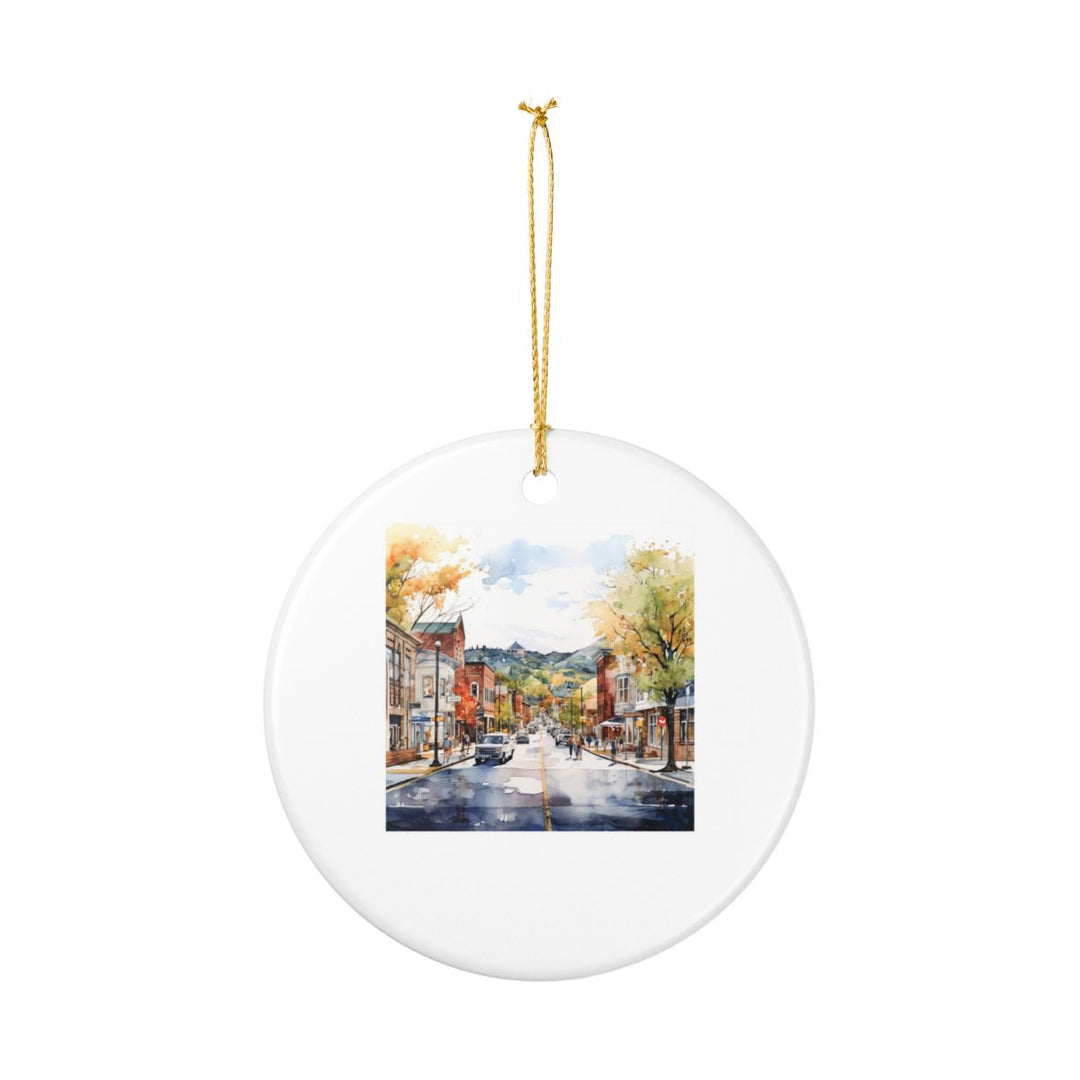 Blacksburg Virginia Ornament: Unique Blacksburg Souvenir, Blacksburg Virginia Xmas Decor, and Authentic Blacksburg Gift