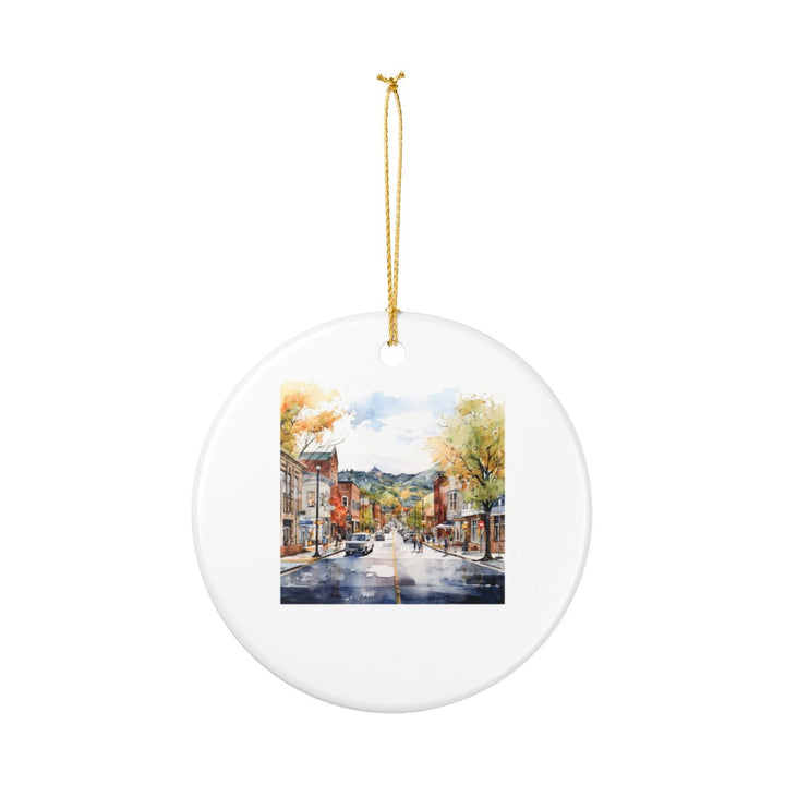 Blacksburg Virginia Ornament: Unique Blacksburg Souvenir, Blacksburg Virginia Xmas Decor, and Authentic Blacksburg Gift
