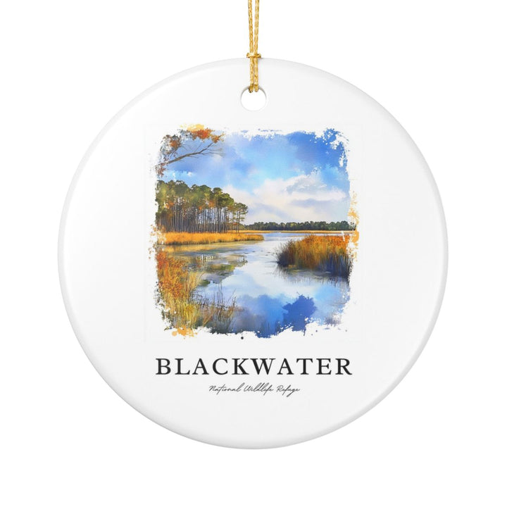 Blackwater National Wildlife Refuge Maryland Ornament: Unique Blackwater National Wildlife Refuge Souvenir, Blackwater National Wildlife Refuge Maryland Xmas Decor, and Authentic Blackwater National Wildlife Refuge Gift