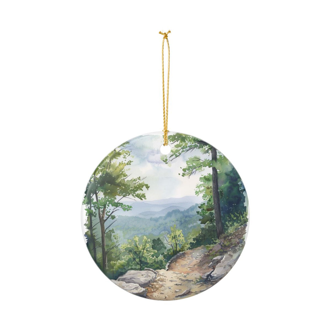 Blowing Rock North Carolina Ornament: Unique Blowing Rock Souvenir, Blowing Rock North Carolina Xmas Decor, and Authentic Blowing Rock Gift