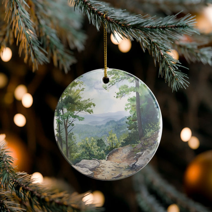 Blowing Rock North Carolina Ornament: Unique Blowing Rock Souvenir, Blowing Rock North Carolina Xmas Decor, and Authentic Blowing Rock Gift