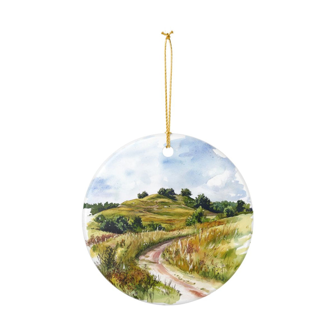 Blue Mounds State Park USA Ornament: Unique Blue Mounds State Park Souvenir, Blue Mounds State Park USA Xmas Decor, and Authentic Blue Mounds State Park Gift
