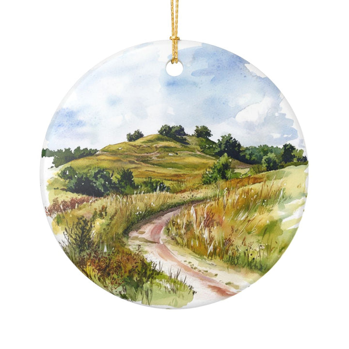 Blue Mounds State Park USA Ornament: Unique Blue Mounds State Park Souvenir, Blue Mounds State Park USA Xmas Decor, and Authentic Blue Mounds State Park Gift