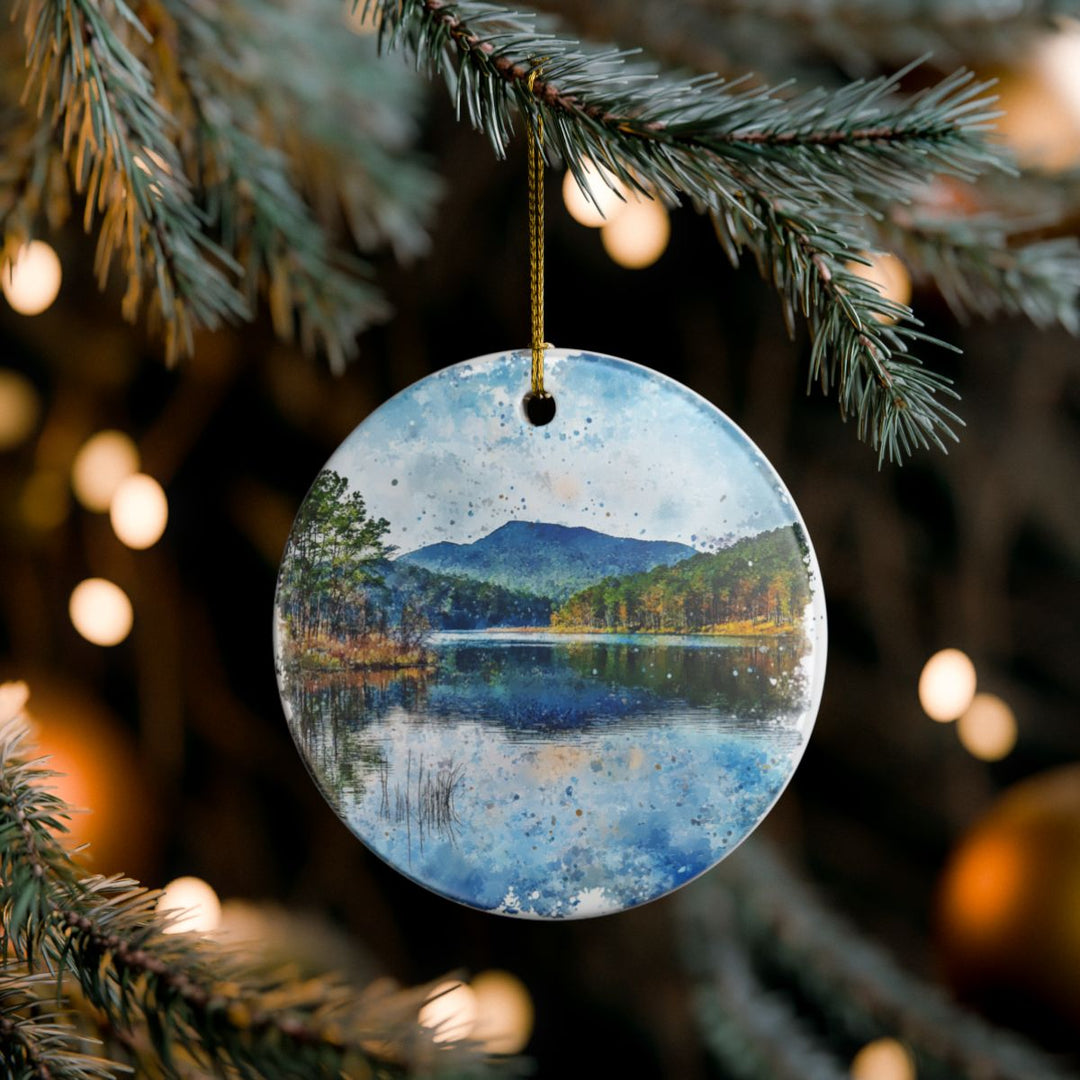 Blue Ridge Georgia Ornament: Unique Blue Ridge Georgia Souvenir, Blue Ridge Georgia Xmas Decor, and Authentic Blue Ridge Georgia Gift