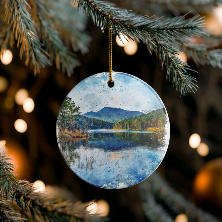 Blue Ridge Georgia Ornament: Unique Blue Ridge Georgia Souvenir, Blue Ridge Georgia Xmas Decor, and Authentic Blue Ridge Georgia Gift
