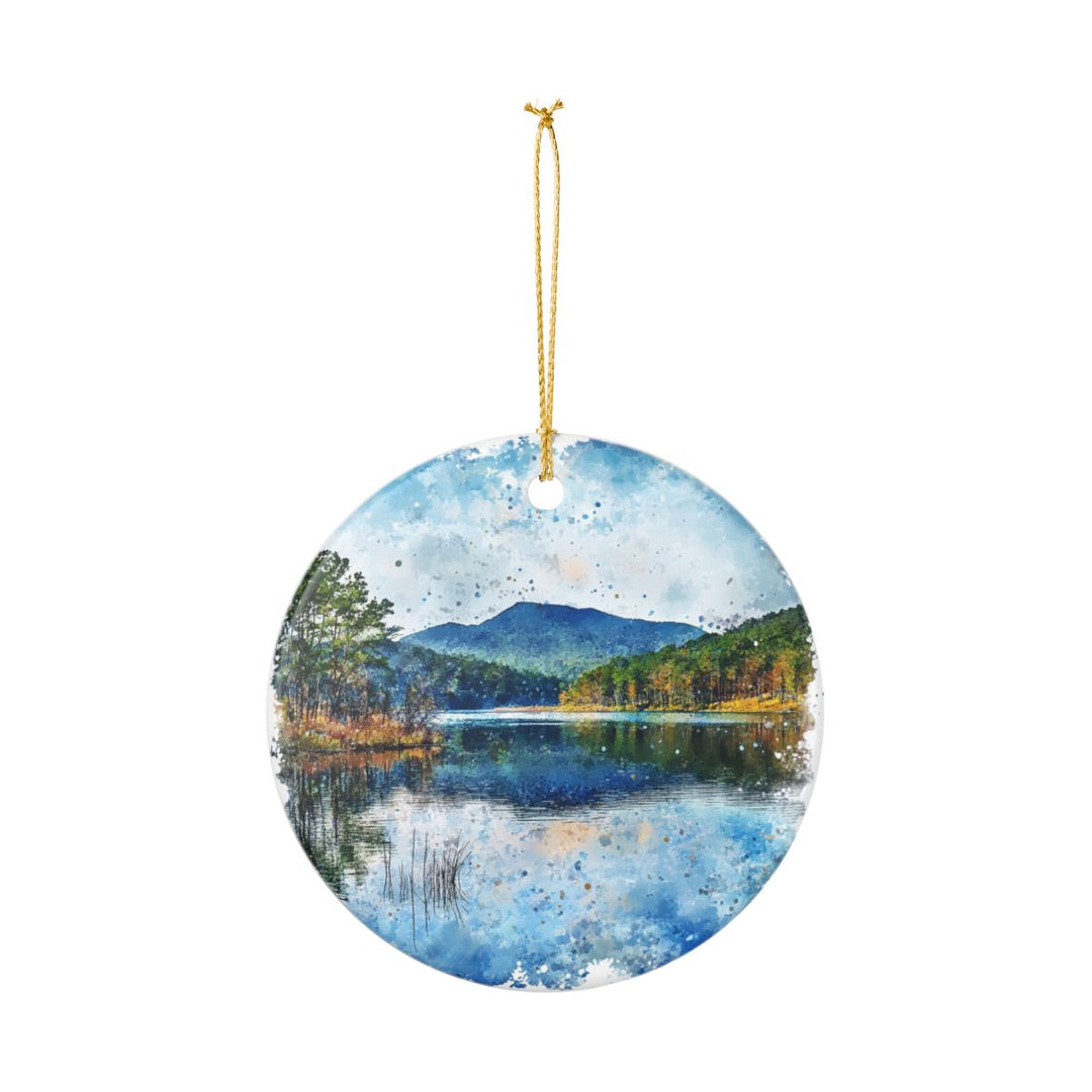 Blue Ridge Georgia Ornament: Unique Blue Ridge Georgia Souvenir, Blue Ridge Georgia Xmas Decor, and Authentic Blue Ridge Georgia Gift