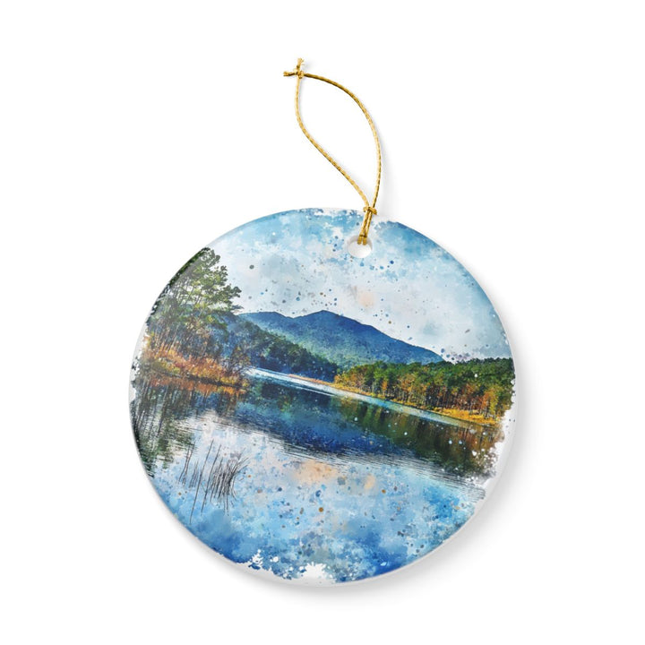 Blue Ridge Georgia Ornament: Unique Blue Ridge Georgia Souvenir, Blue Ridge Georgia Xmas Decor, and Authentic Blue Ridge Georgia Gift