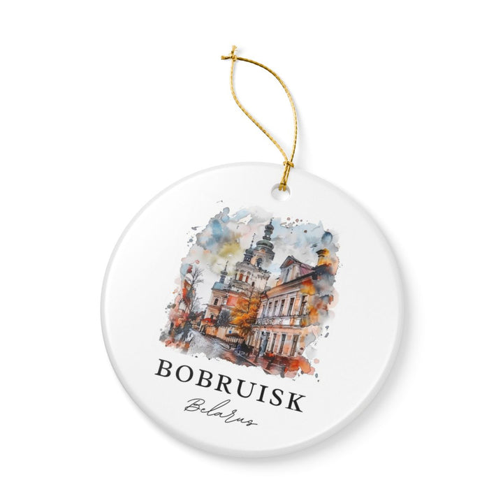 Bobruisk Ornament: Unique Bobruisk Souvenir, Bobruisk Xmas Decor, and Authentic Bobruisk Gift