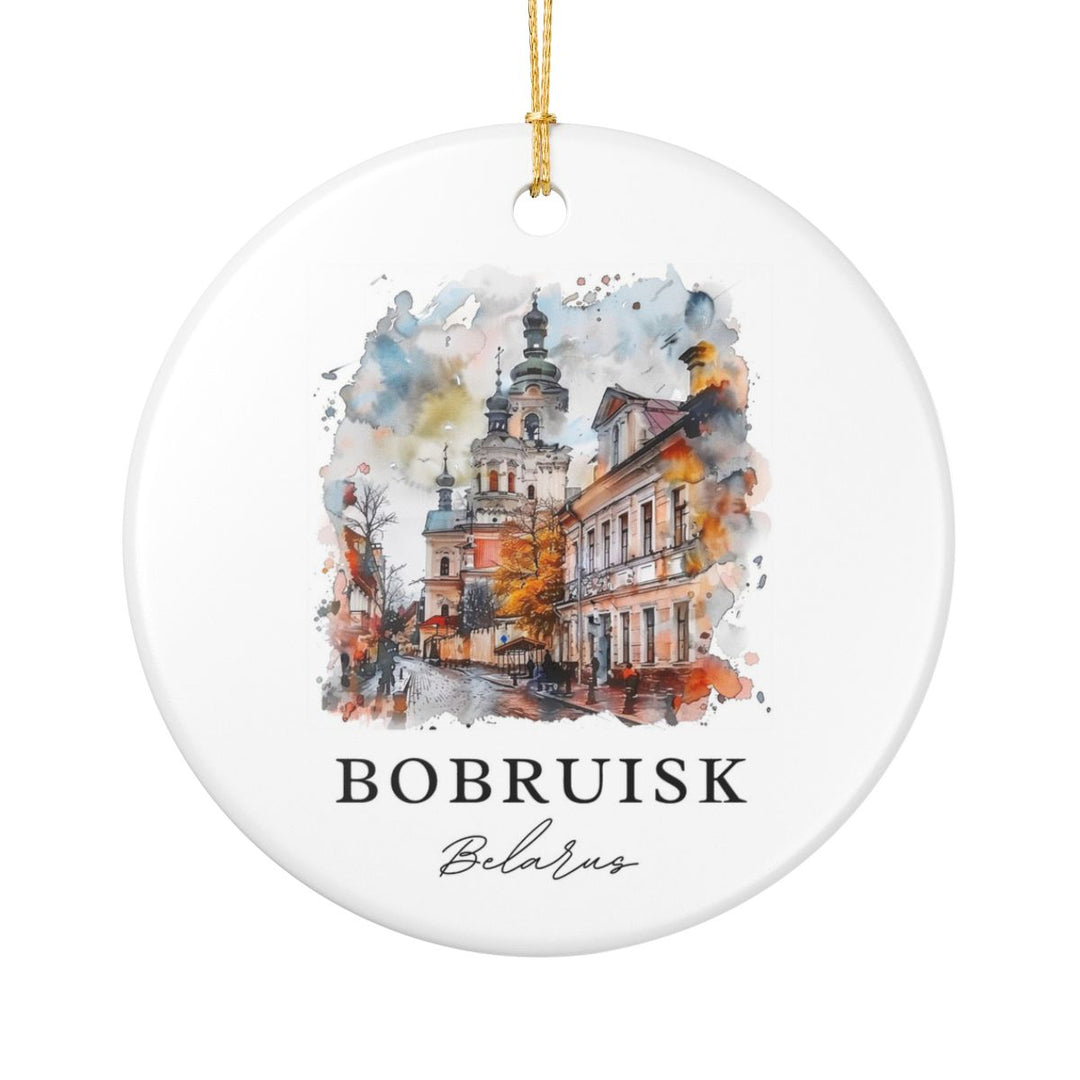 Bobruisk Ornament: Unique Bobruisk Souvenir, Bobruisk Xmas Decor, and Authentic Bobruisk Gift