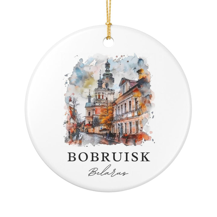 Bobruisk Ornament: Unique Bobruisk Souvenir, Bobruisk Xmas Decor, and Authentic Bobruisk Gift