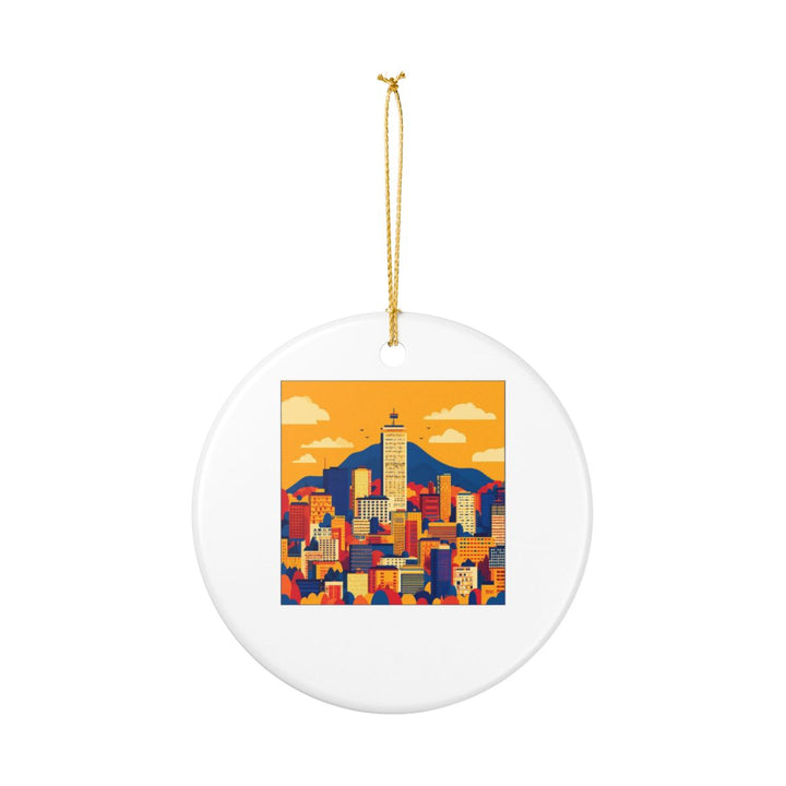 Bogota Colombia Ornament: Unique Bogota Souvenir, Bogota Colombia Xmas Decor, and Authentic Bogota Gift