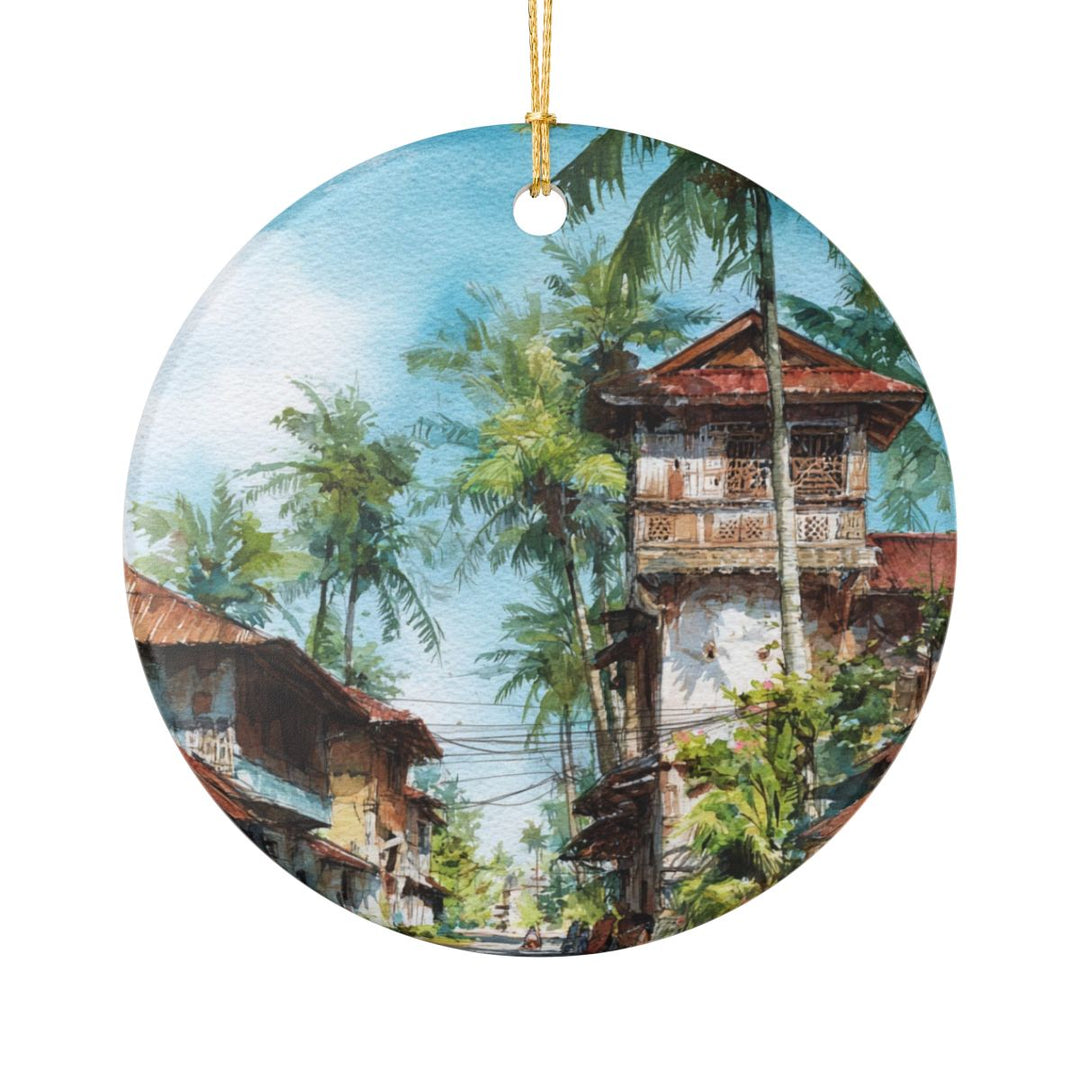 Bohol Philippines Ornament: Unique Bohol Souvenir, Bohol Philippines Xmas Decor, and Authentic Bohol Gift