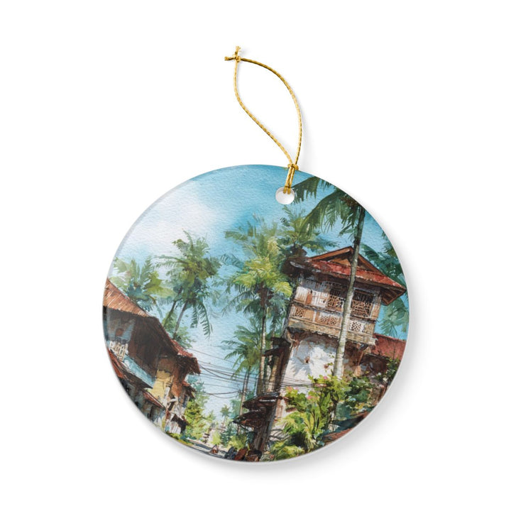 Bohol Philippines Ornament: Unique Bohol Souvenir, Bohol Philippines Xmas Decor, and Authentic Bohol Gift