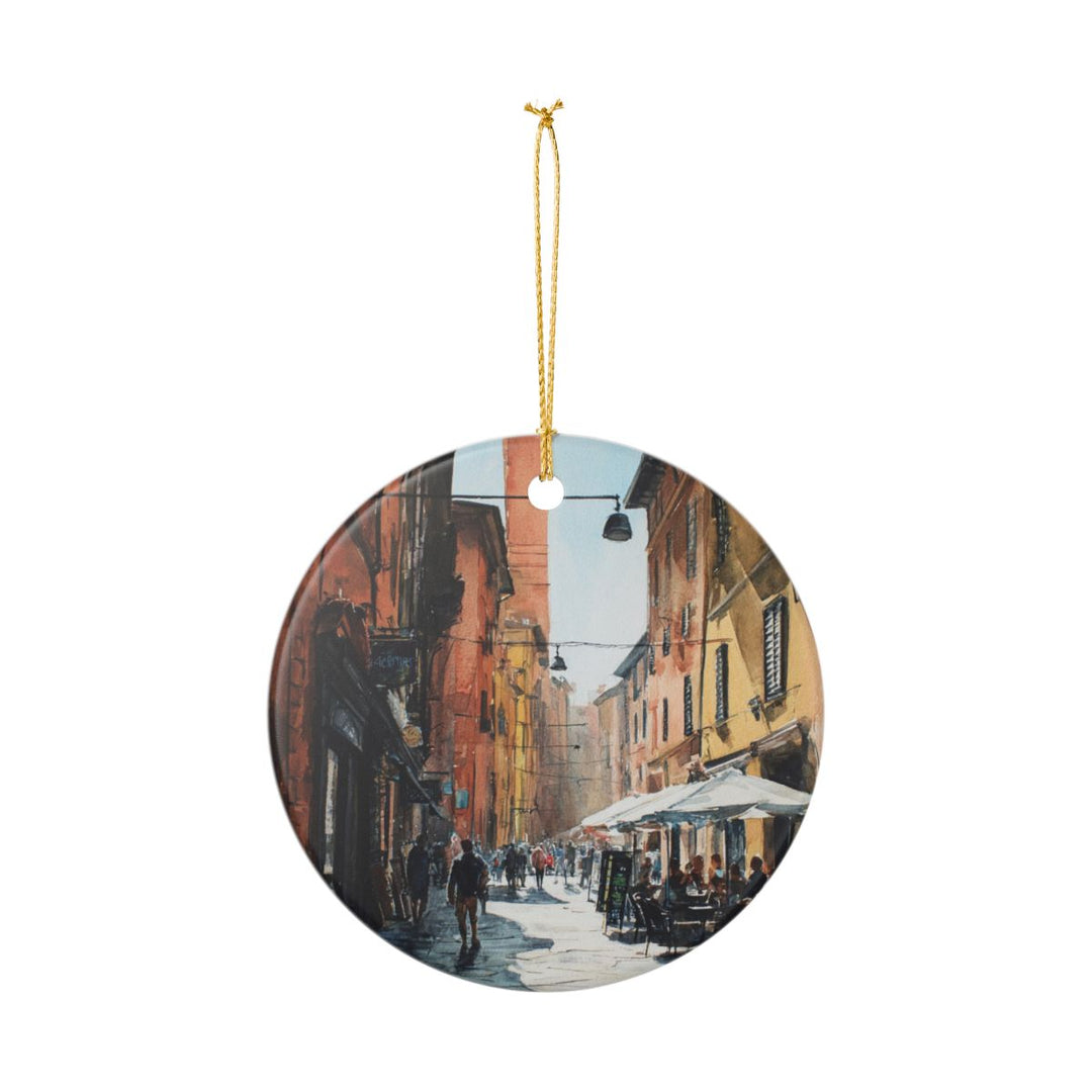Bologna Ornament: Unique Bologna Souvenir, Bologna Xmas Decor, and Authentic Bologna Gift