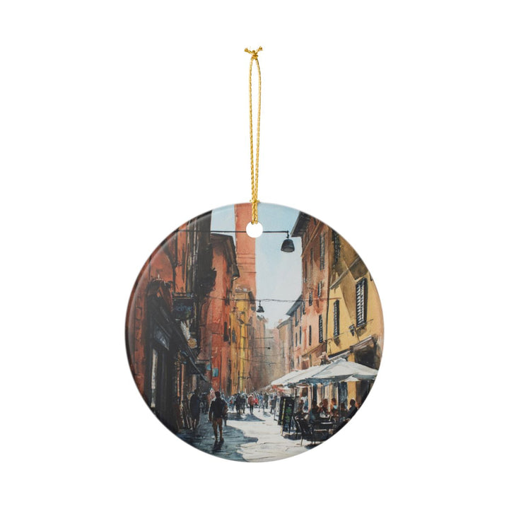Bologna Ornament: Unique Bologna Souvenir, Bologna Xmas Decor, and Authentic Bologna Gift