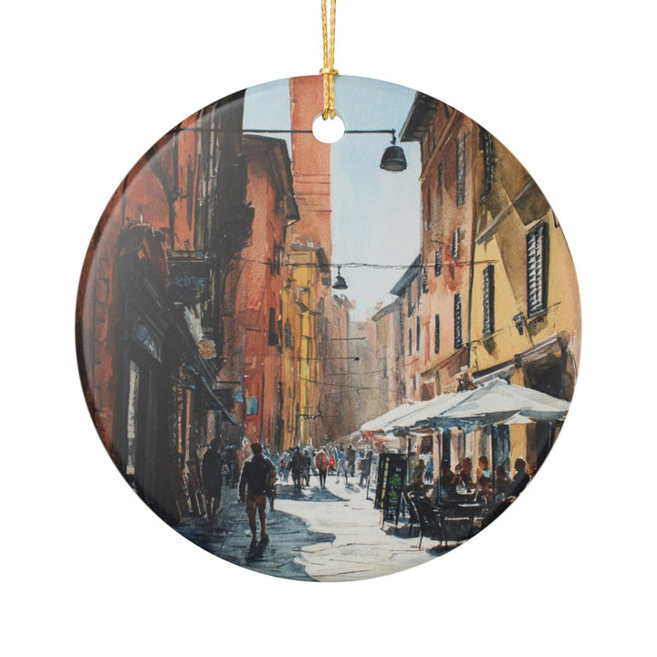 Bologna Ornament: Unique Bologna Souvenir, Bologna Xmas Decor, and Authentic Bologna Gift