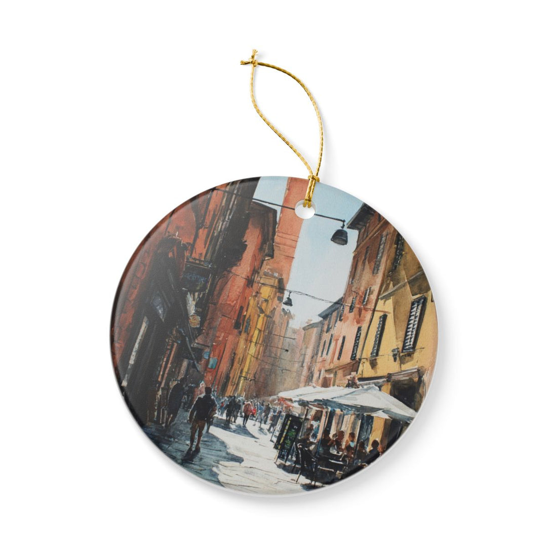 Bologna Ornament: Unique Bologna Souvenir, Bologna Xmas Decor, and Authentic Bologna Gift