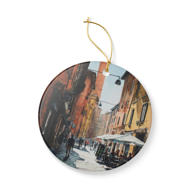 Bologna Ornament: Unique Bologna Souvenir, Bologna Xmas Decor, and Authentic Bologna Gift
