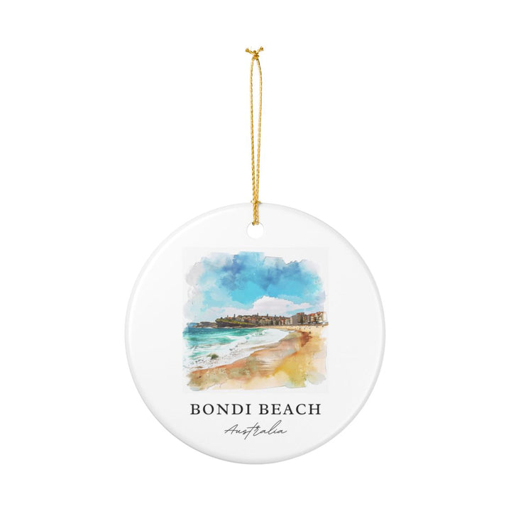 Bondi Beach Ornament: Unique Bondi Beach Souvenir, Bondi Beach Xmas Decor, and Authentic Bondi Beach Gift