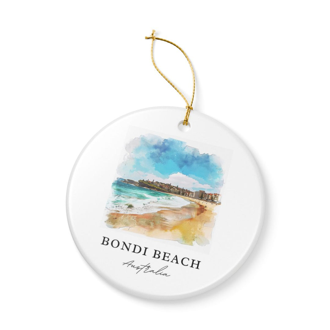 Bondi Beach Ornament: Unique Bondi Beach Souvenir, Bondi Beach Xmas Decor, and Authentic Bondi Beach Gift