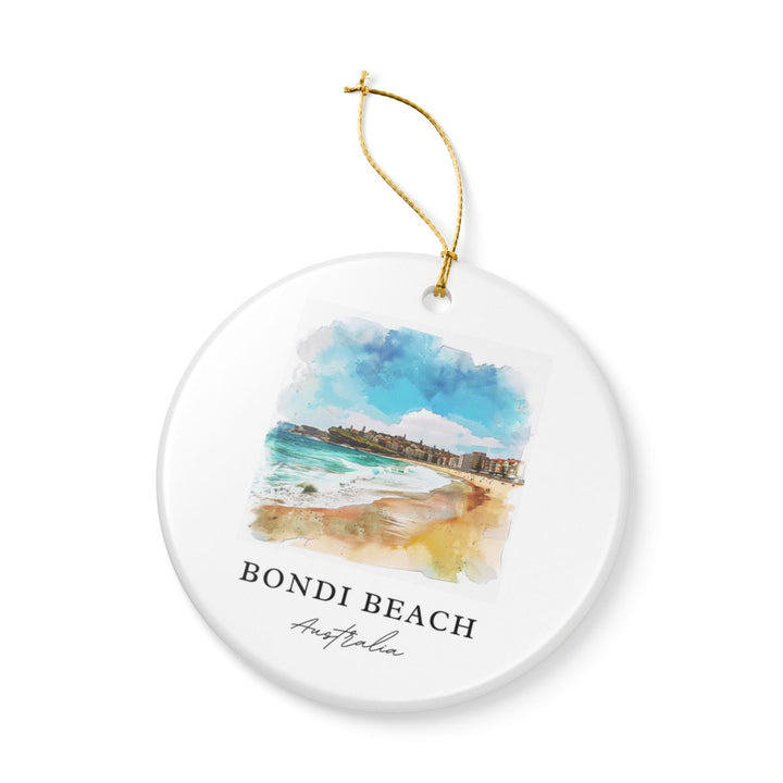 Bondi Beach Ornament: Unique Bondi Beach Souvenir, Bondi Beach Xmas Decor, and Authentic Bondi Beach Gift