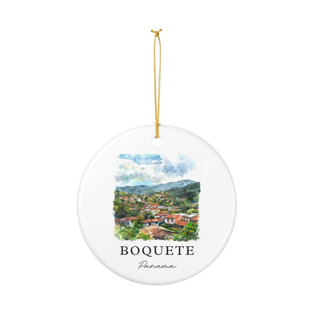 Boquete Ornament: Unique Boquete Souvenir, Boquete Xmas Decor, and Authentic Boquete Gift