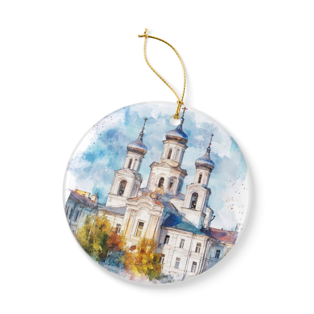 Borisov Belarus Ornament: Unique Borisov Belarus Souvenir, Borisov Belarus Xmas Decor, and Authentic Borisov Belarus Gift