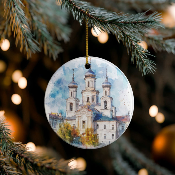 Borisov Belarus Ornament: Unique Borisov Belarus Souvenir, Borisov Belarus Xmas Decor, and Authentic Borisov Belarus Gift