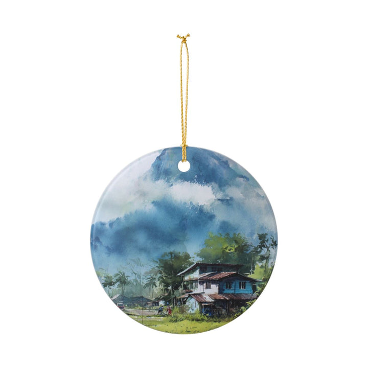 Borneo Malaysia Ornament: Unique Borneo Souvenir, Borneo Malaysia Xmas Decor, and Authentic Borneo Gift