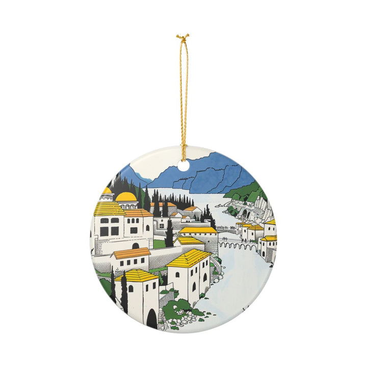 Bosnia and Herzegovina Ornament: Unique Bosnia and Herzegovina Souvenir, Bosnia and Herzegovina Xmas Decor, and Authentic Bosnia and Herzegovina Gift