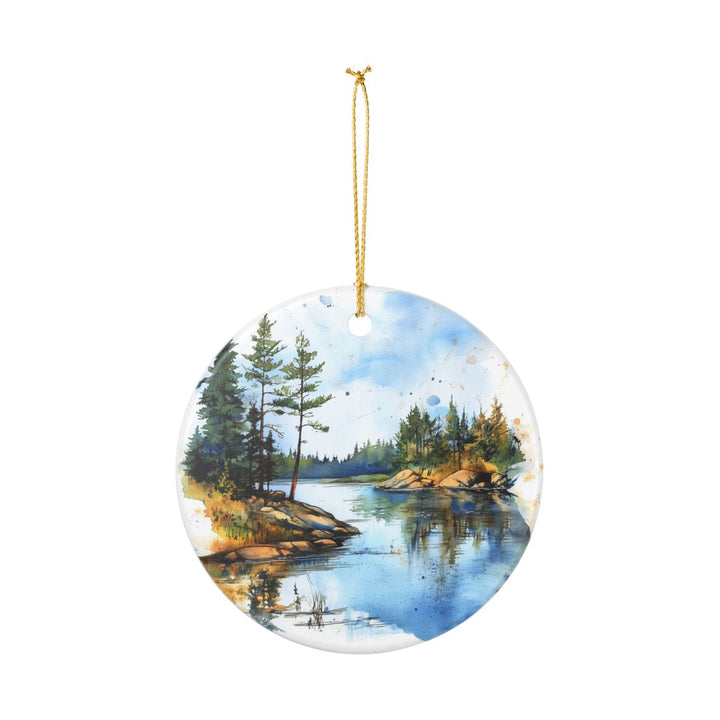 Boundary Waters Canoe Area Wilderness Minnesota Ornament: Unique Boundary Waters Canoe Area Wilderness Souvenir, Boundary Waters Canoe Area Wilderness Minnesota Xmas Decor, and Authentic Boundary Waters Canoe Area Wilderness Gift