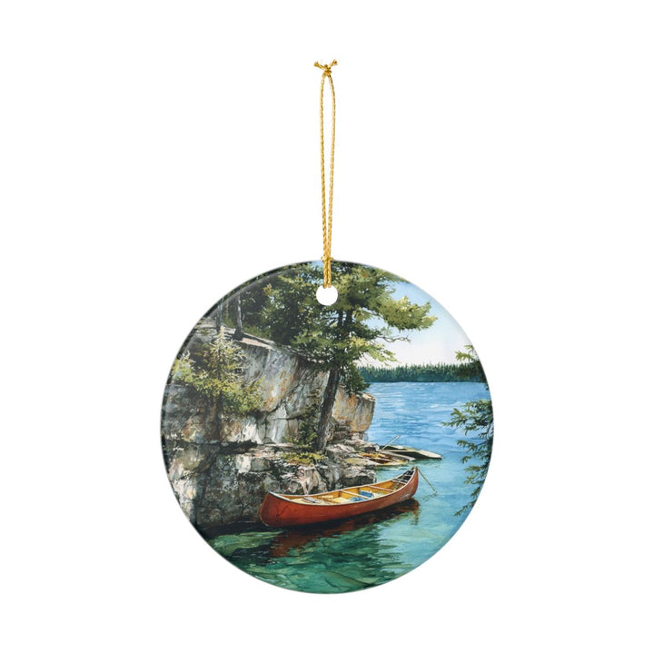 Boundary Waters Ornament: Unique Boundary Waters Souvenir, Boundary Waters Xmas Decor, and Authentic Boundary Waters Gift
