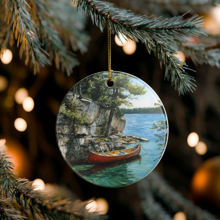 Boundary Waters Ornament: Unique Boundary Waters Souvenir, Boundary Waters Xmas Decor, and Authentic Boundary Waters Gift