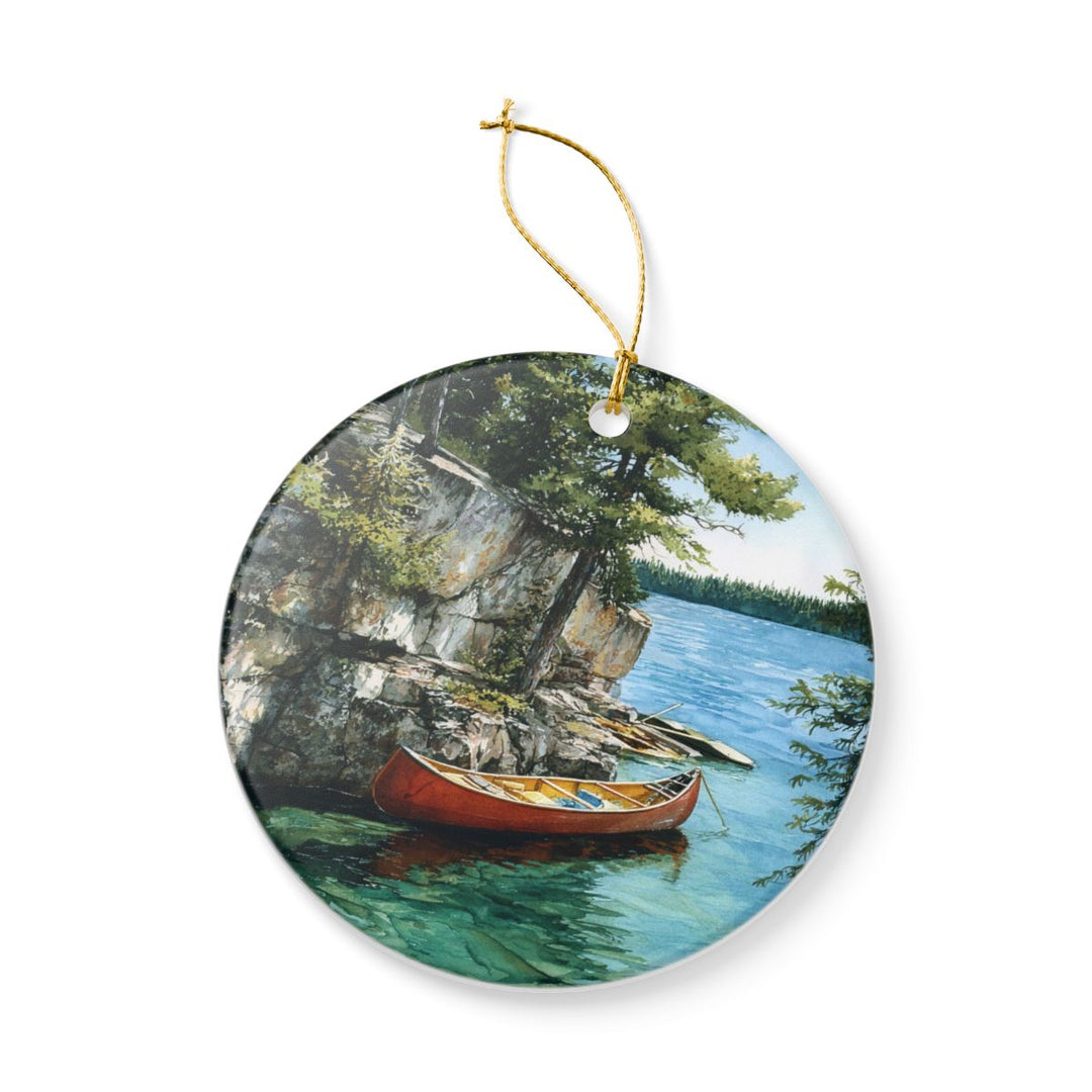 Boundary Waters Ornament: Unique Boundary Waters Souvenir, Boundary Waters Xmas Decor, and Authentic Boundary Waters Gift