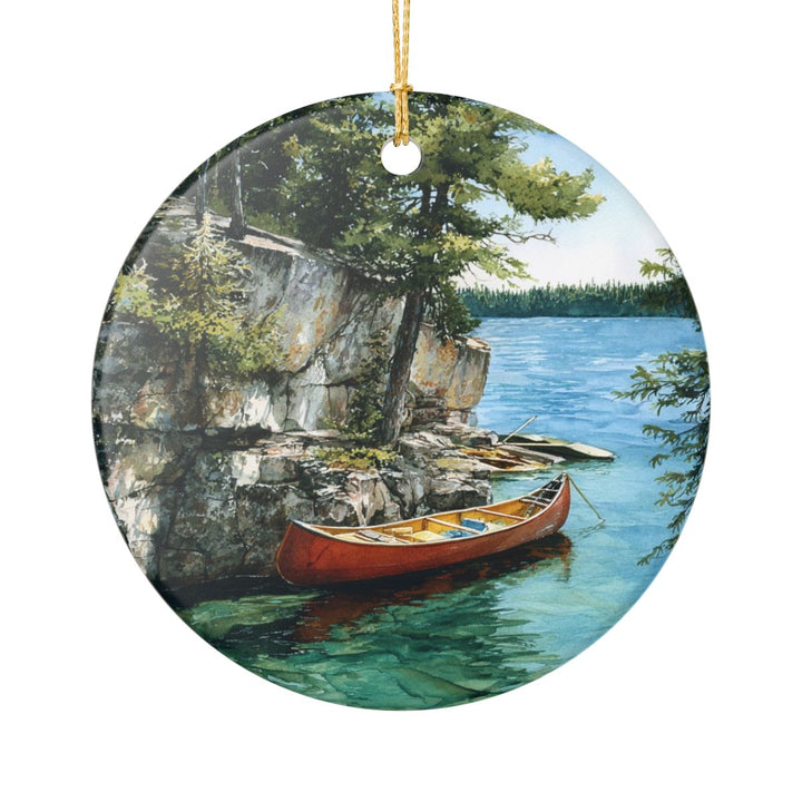 Boundary Waters Ornament: Unique Boundary Waters Souvenir, Boundary Waters Xmas Decor, and Authentic Boundary Waters Gift