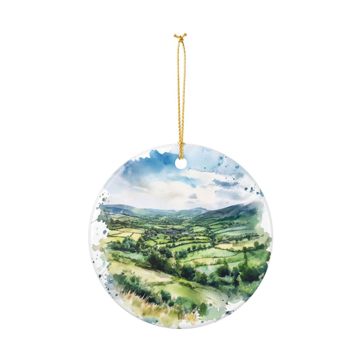 Boyne Valley Ireland Ornament: Unique Boyne Valley Souvenir, Boyne Valley Ireland Xmas Decor, and Authentic Boyne Valley Gift