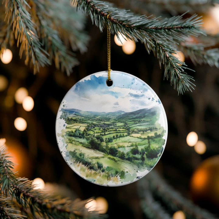 Boyne Valley Ireland Ornament: Unique Boyne Valley Souvenir, Boyne Valley Ireland Xmas Decor, and Authentic Boyne Valley Gift