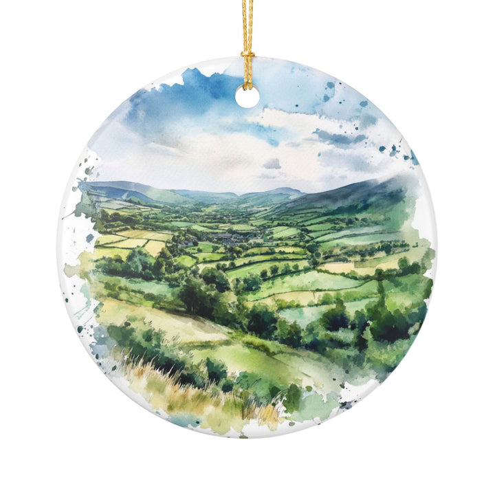 Boyne Valley Ireland Ornament: Unique Boyne Valley Souvenir, Boyne Valley Ireland Xmas Decor, and Authentic Boyne Valley Gift