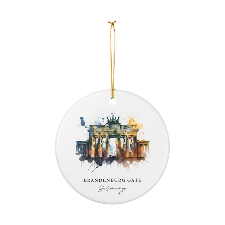Brandenburg Gate Germany Ornament: Unique Brandenburg Gate Souvenir, Brandenburg Gate Germany Xmas Decor, and Authentic Brandenburg Gate Gift