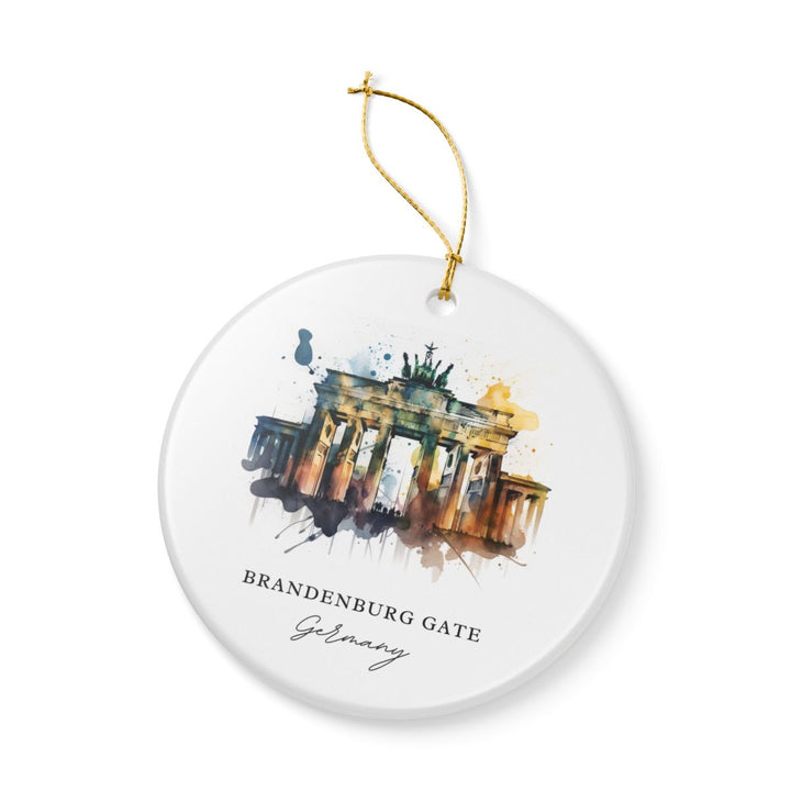 Brandenburg Gate Germany Ornament: Unique Brandenburg Gate Souvenir, Brandenburg Gate Germany Xmas Decor, and Authentic Brandenburg Gate Gift
