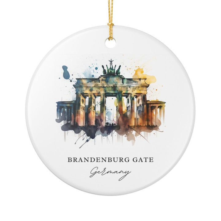 Brandenburg Gate Germany Ornament: Unique Brandenburg Gate Souvenir, Brandenburg Gate Germany Xmas Decor, and Authentic Brandenburg Gate Gift