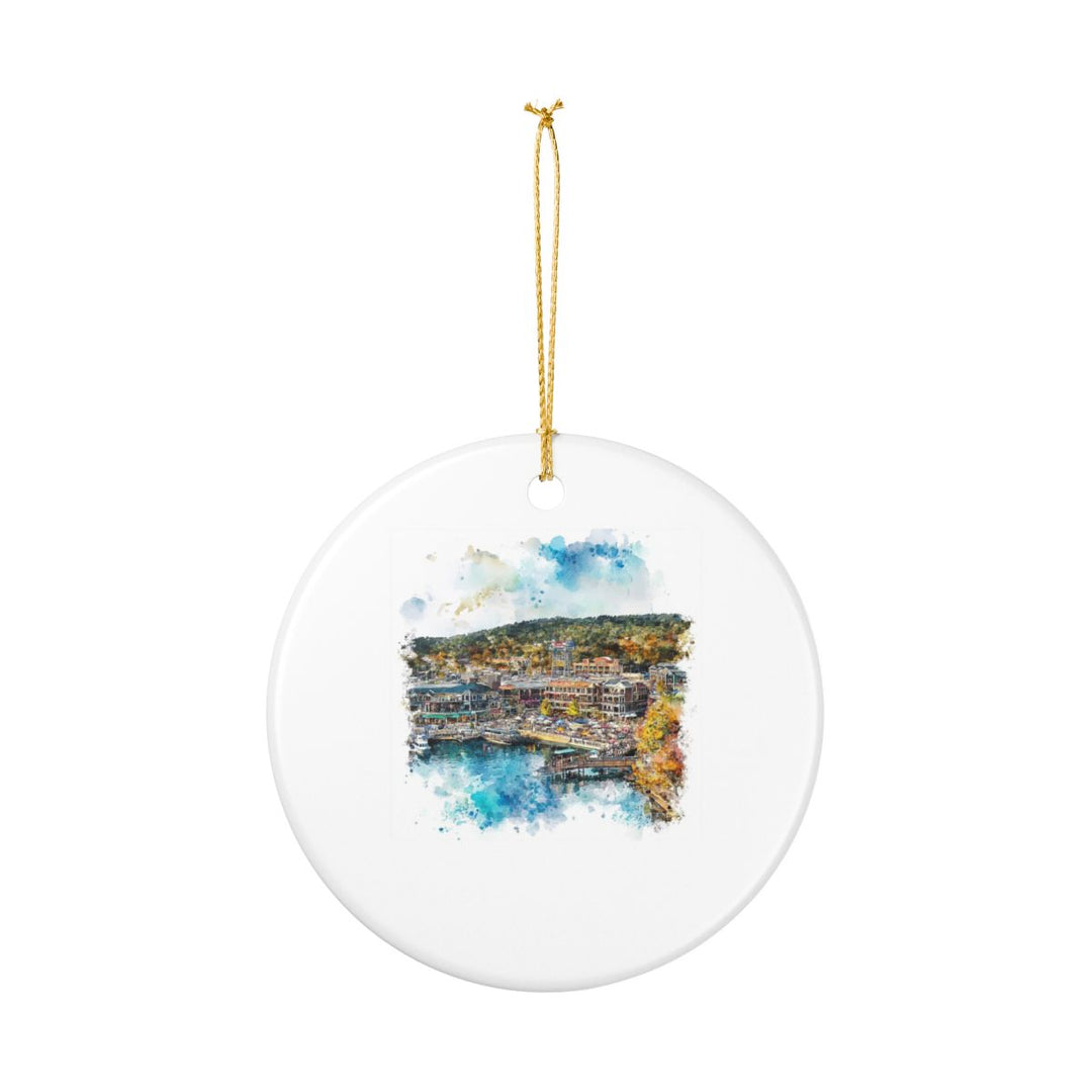 Branson Missouri Ornament: Unique Branson Missouri Souvenir, Branson Missouri Xmas Decor, and Authentic Branson Missouri Gift