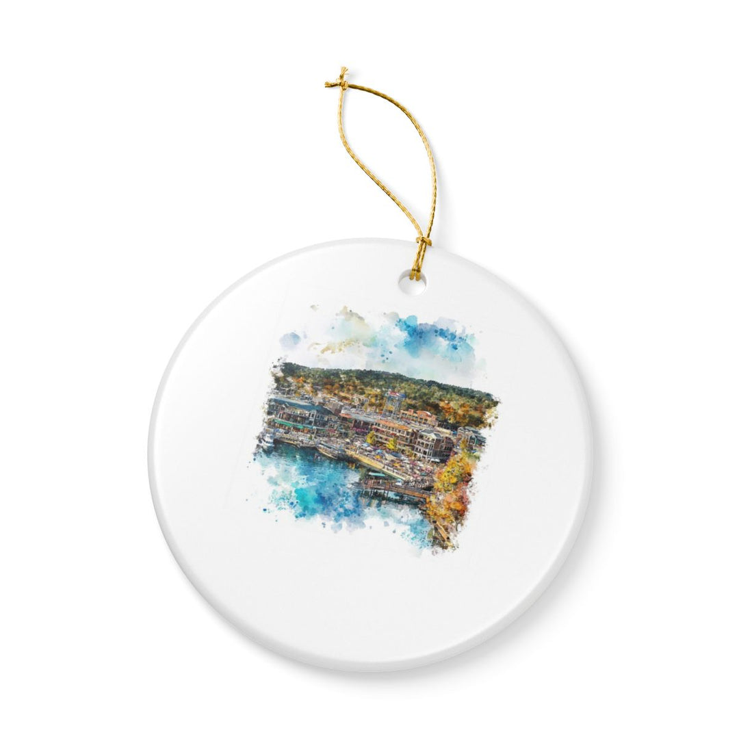 Branson Missouri Ornament: Unique Branson Missouri Souvenir, Branson Missouri Xmas Decor, and Authentic Branson Missouri Gift