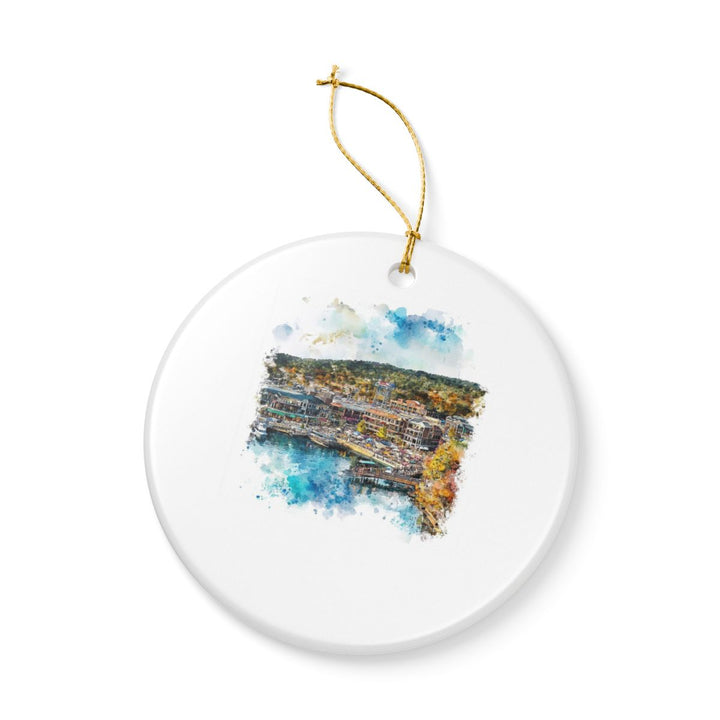 Branson Missouri Ornament: Unique Branson Missouri Souvenir, Branson Missouri Xmas Decor, and Authentic Branson Missouri Gift