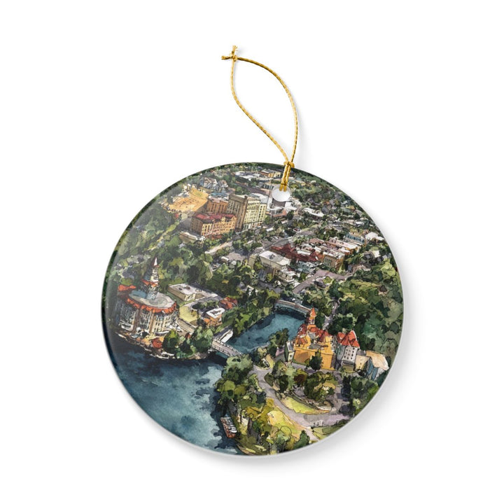 Branson Missouri Ornament: Unique Branson Missouri Souvenir, Branson Missouri Xmas Decor, and Authentic Branson Missouri Gift