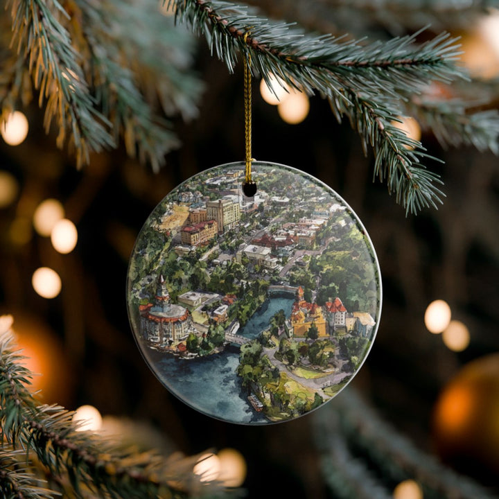 Branson Missouri Ornament: Unique Branson Missouri Souvenir, Branson Missouri Xmas Decor, and Authentic Branson Missouri Gift