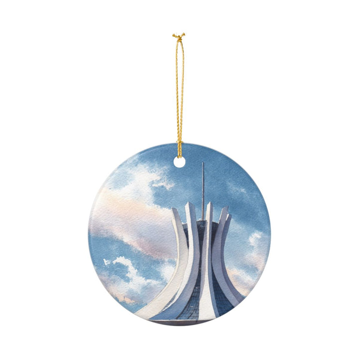 Brasilia Brazil Ornament: Unique Brasilia Brazil Souvenir, Brasilia Brazil Xmas Decor, and Authentic Brasilia Brazil Gift