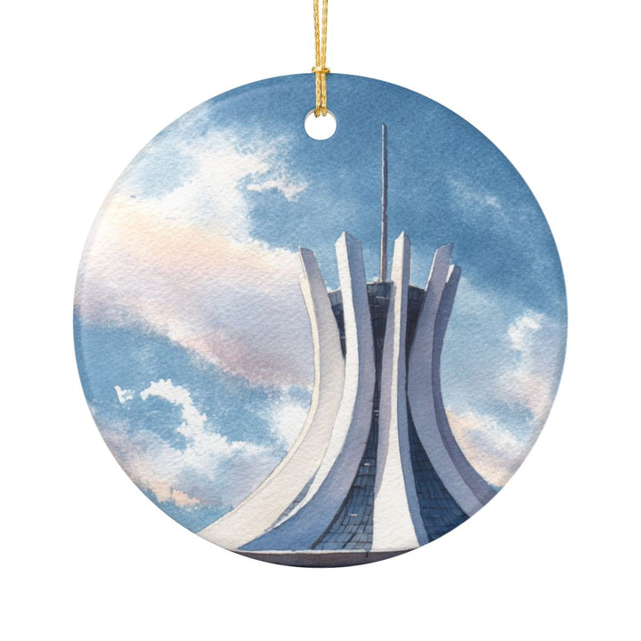 Brasilia Brazil Ornament: Unique Brasilia Brazil Souvenir, Brasilia Brazil Xmas Decor, and Authentic Brasilia Brazil Gift