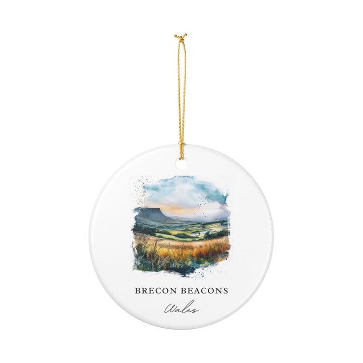 Brecon Beacons Wales Ornament: Unique Brecon Beacons Souvenir, Brecon Beacons Wales Xmas Decor, and Authentic Brecon Beacons Gift